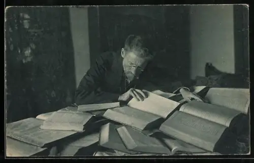 AK Autor Eliazar Ben-Yehoda, the creator of the Hebrew Encyclopedia