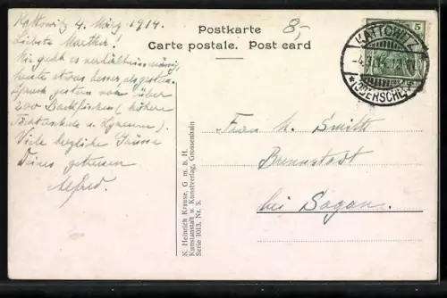 AK Mährisch Ostrau, Arbeiter in einem Werk