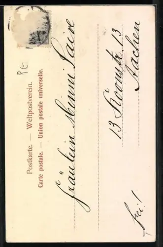 AK E. Humperdinck: Königskinder, Ihr Kindlein, sie sind gefunden und verloren...