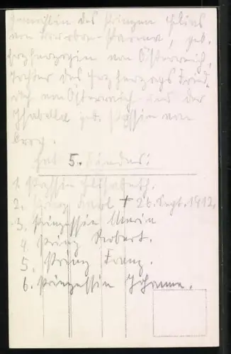 AK Prinzessin Maria Anna von Bourbon-Parma mit Prinzessin Elisabeth