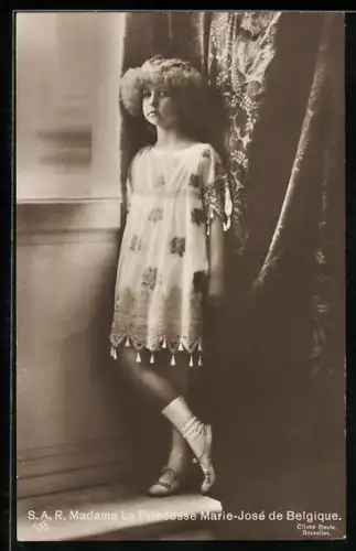 AK S. A. R. Madame La Princesse Marie-Jose de Belgique