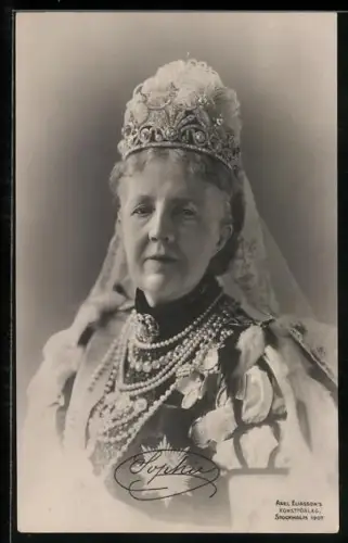 AK Königin Sophie von Schweden