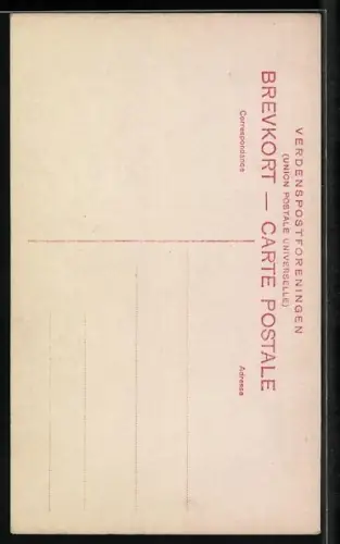 AK Prinsesse Dagmar v. Dänemark mit Haarschleife