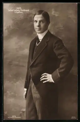 AK Infant Ferdinand Maria von Bayern