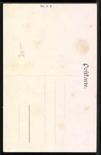 Künstler-AK Ernst Kutzer: Schubert-Lieder Schäfers Klagelied, weinender Schäfer bei seiner Herde