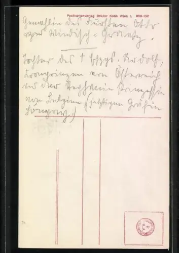 AK Frau Elisabeth Marie, Fürstin zu Windisch Graetz, Portrait mit Hut