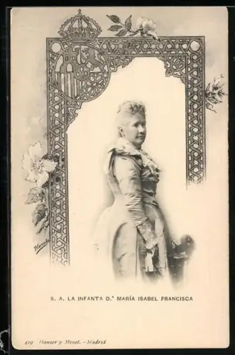 AK Maria Isabel Francisca von Spanien