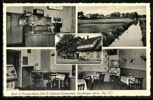 AK Wietzendorf /Lüneburger Heide, Gasthaus von H. Keemsee