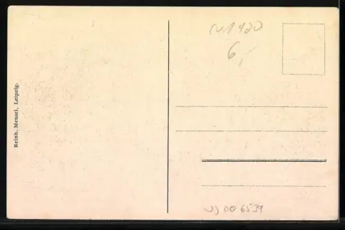 AK Halle a. S., Plateau der Ruine Giebichenstein