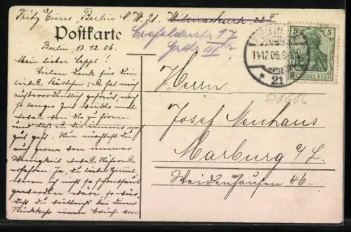 AK Berlin, Deutsche Bank, Mauerstrasse Ecke Behrenstrasse