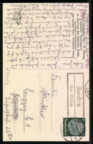 AK Reudnitz / Oschatz, Gasthof Reudnitz, Bes. M. Döring