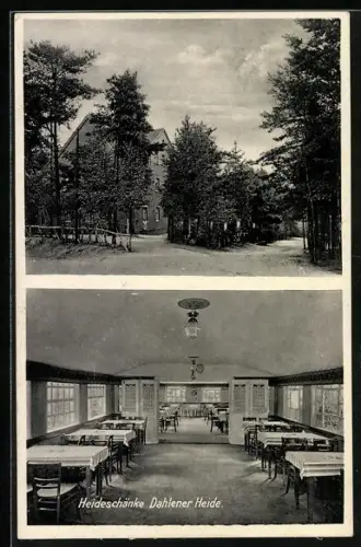 AK Dahlen / Sachsen, Gast- & Pensionshaus Heideschänke