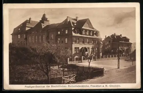 AK Frankfurt-Ginnheim, Prediger Seminar der Bischöflichen Methodistenkirche