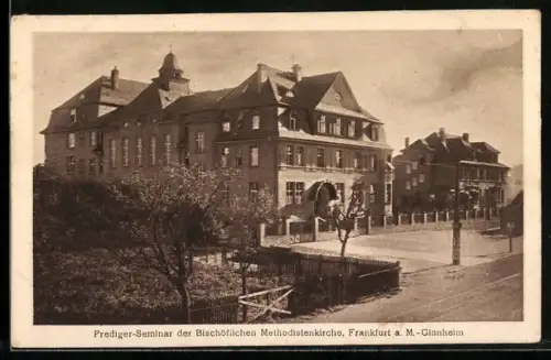 AK Frankfurt-Ginnheim, Prediger Seminar der Bischöflichen Methodistenkirche