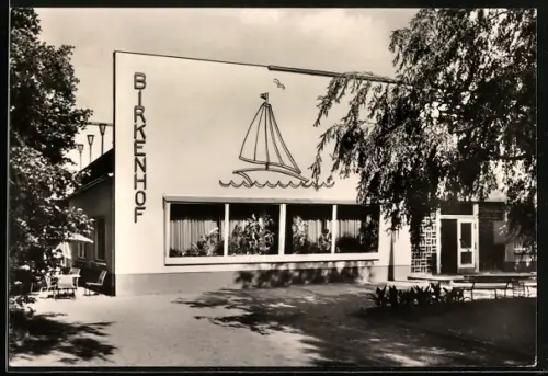 AK Wustrow / Ostseebad, Ferienheim Birkenhof der Deutschen Reichsbahn