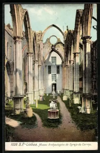 AK Lisboa, Museu Archeologico da Egreja do Carmo