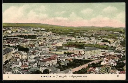 AK Lisboa, Panoramaansicht