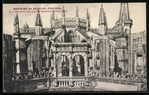 AK Batalha, Mosteiro, Um trecho das capellas imperfeitas