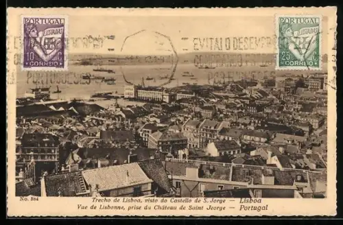 AK Lisboa, Visto do Castello de S. Jorge