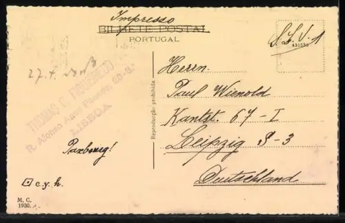 AK Lisboa, Visto do Castello de S. Jorge