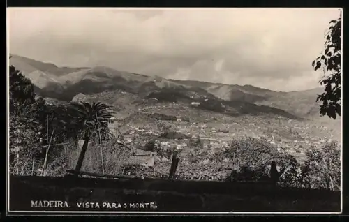 AK Madeira, Vista parao monte
