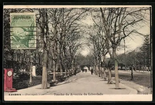 AK Lisboa, Trecho da Avenida da Liberdade