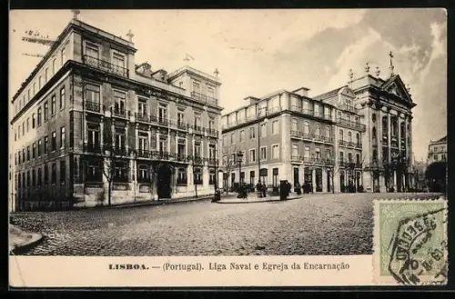 AK Lisboa, Liga Naval e Egreja da Encarnacao