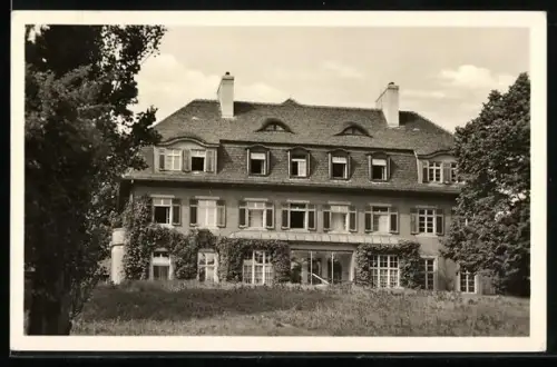 AK Neu-Fahrland, Aussenansicht Sanatorium Heinrich Heine