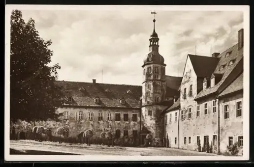 AK Pfaffroda / Olbernhau, Aussenansicht des Schlosses