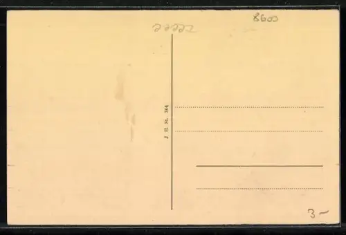 AK Bamberg, Partie an der oberen Pfarrkirche