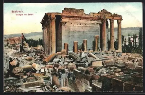 AK Baalbeck, Temple du Soleil