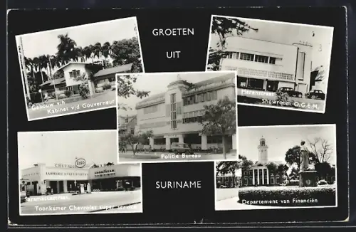 AK Departement van Financien, Politie Bureau, Kabinet v. d. Gouverneur