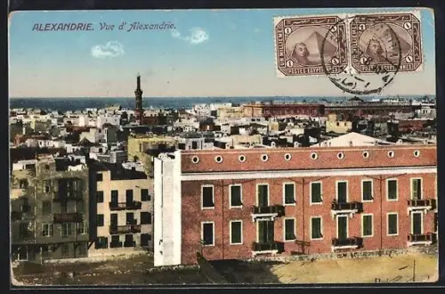 AK Alexandrie, Vue d`Alexandrie