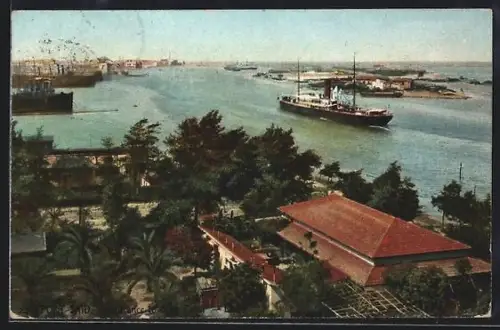 AK Port-Said, Entrée du Canal de Suez