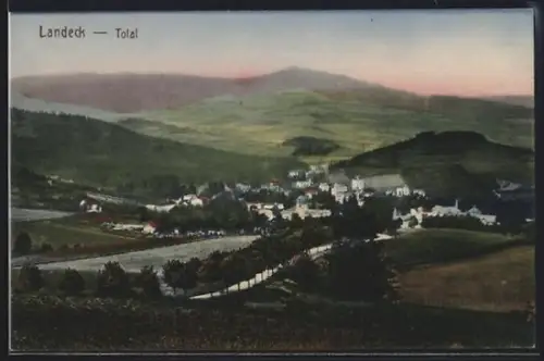 AK Landeck, Totalansicht