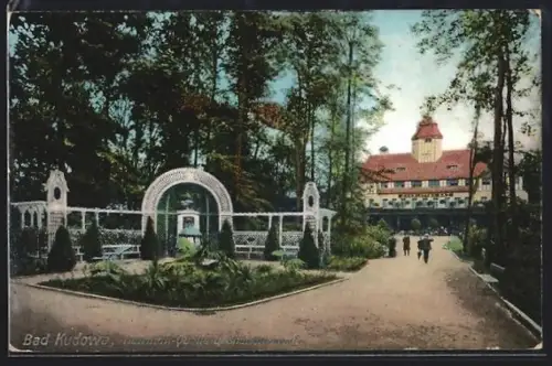 AK Bad Kudowa, Helmuth-Quelle & Charlottenbad