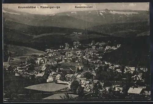 AK Krummhübel i. Riesengebirge, Gesamtansicht