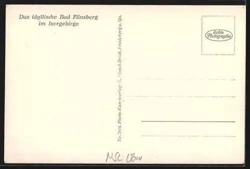 AK Bad Flinsberg im Isergebirge, Blick auf das Kurhaus