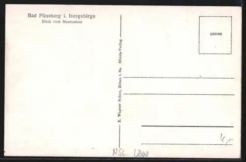 AK Bad Flinsberg, Ausblick vom Hasenstein