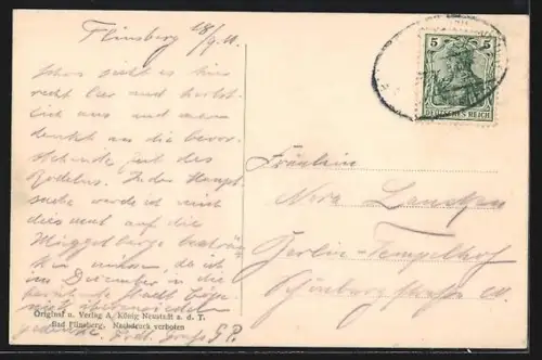 AK Bad Flinsberg, Panorama mit Kirche