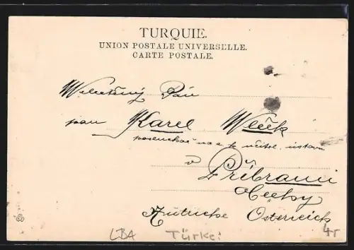 AK Baalbek, Vue générale de l`Acropole