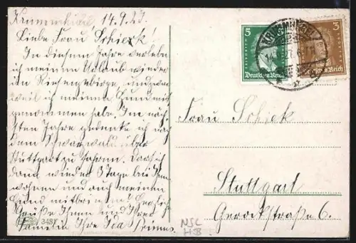 AK Schmiedeberg im Riesengeb., Panorama