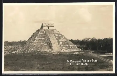AK Ruinas de Chichen-Itza, El Castillo