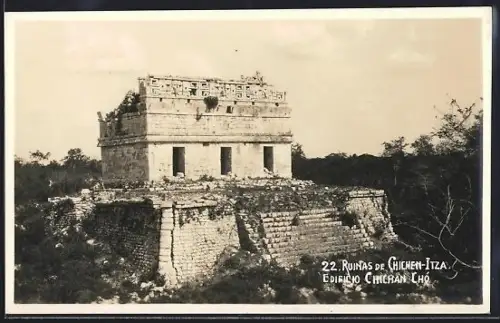 AK Ruinas de Chichen-Itza, Edificio Chichan Chó