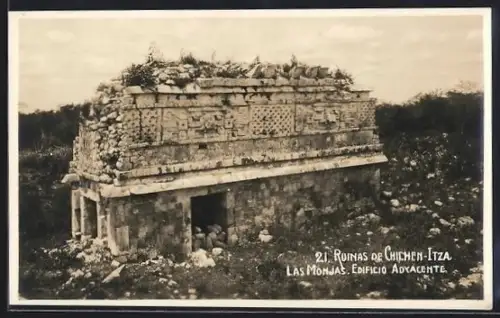 AK Ruinas de Chichen-Itza, Las Monjas, Edificio Adyacente