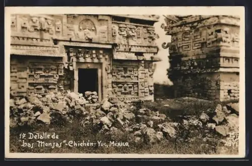 AK México, Detalle de Las Monjas Chichén-yuc