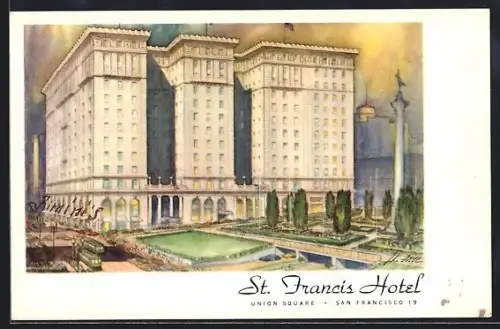 AK San Francisco, CA, St. Francis Hotel