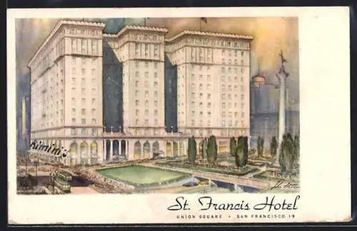 AK San Francisco, CA, St. Francis Hotel
