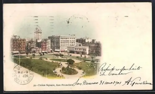 AK San Francisco, CA, Union Square