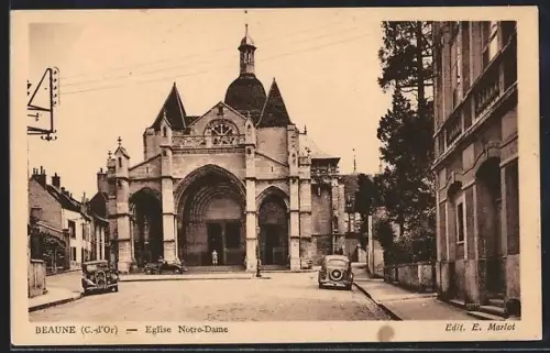 AK Beaune /C.-d`Or, Eglise Notre-Dame